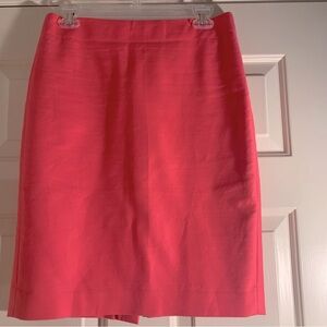 J. Crew No. 2 Pencil Skirt in Bright Pink